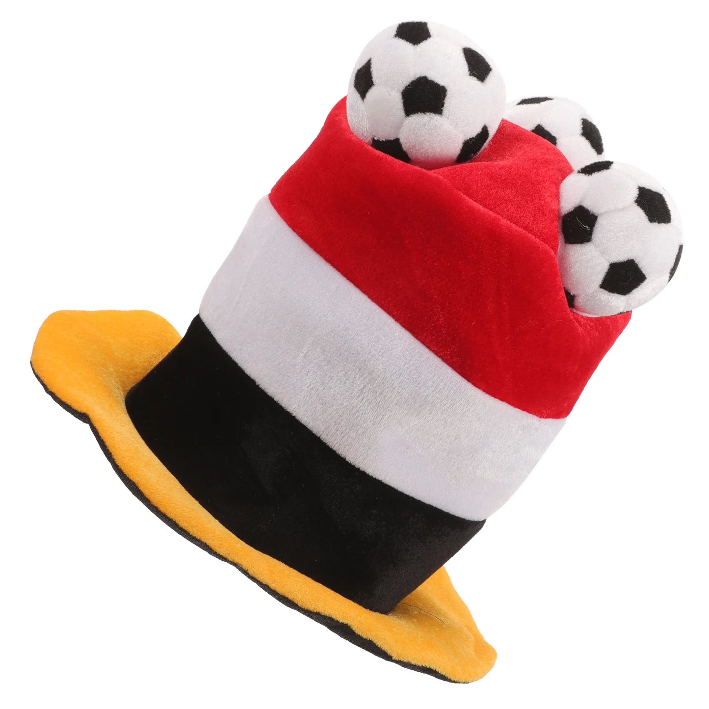 Chapéu de futebol boné de futebol, boné de futebol para copa, competições esportivas