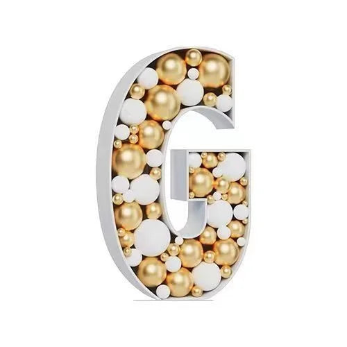 Letras Gigante Moldura para Balão com Números, Mosaico de Balões de 73 cm, Moldura