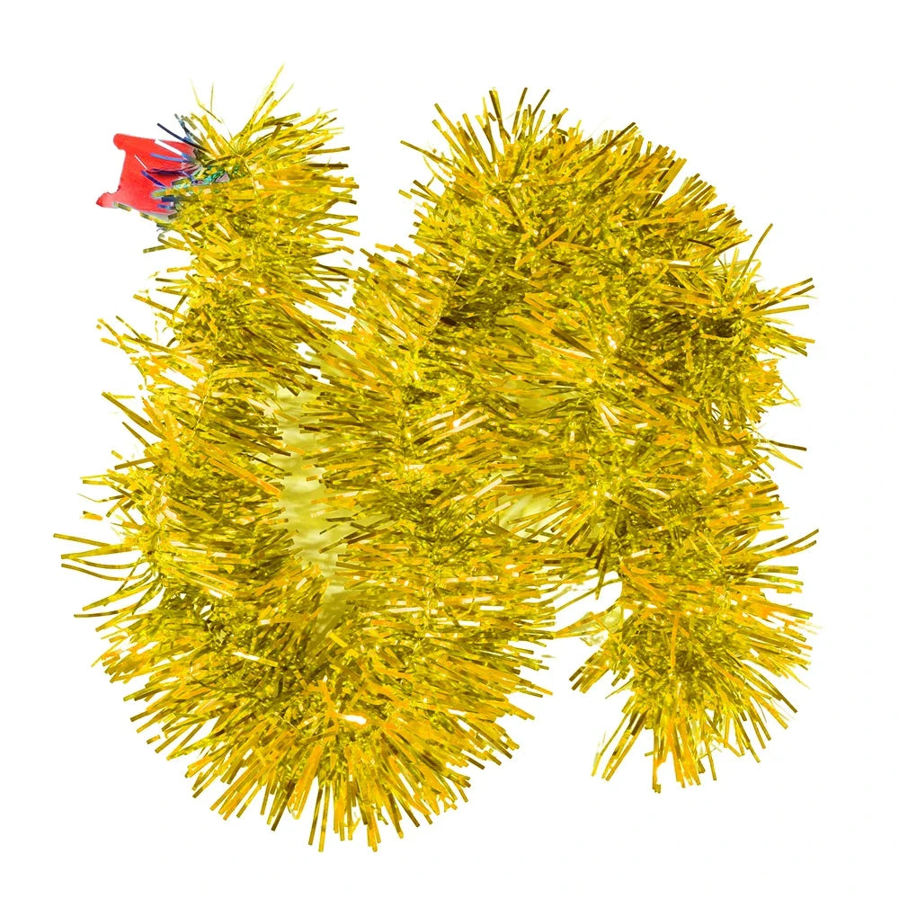 Kit 1 até 20 Festão Metalizado 20 peças Fitas 1cm X 30 Metros Decoração Natalina Enfeite