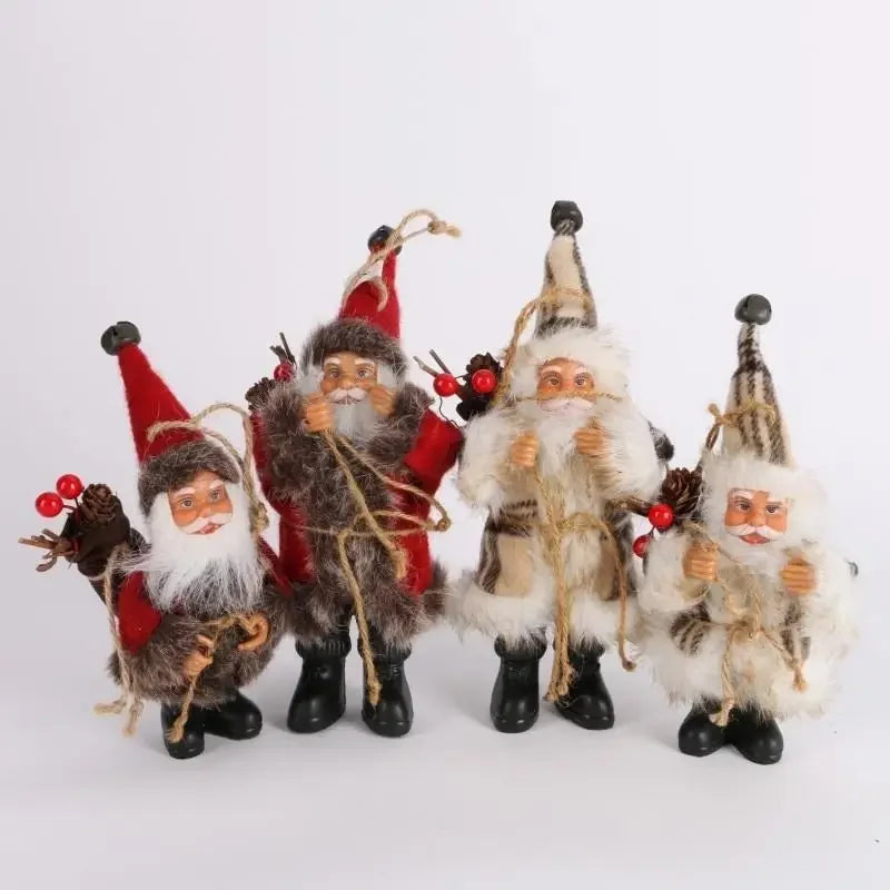 Boneca de Papai Noel, decoração grande de Natal, artesanato, árvore de Nata