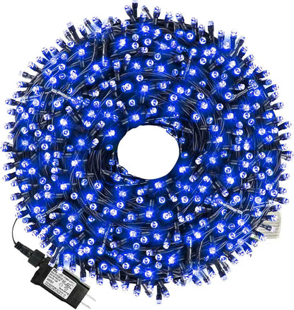 Luzes de Natal, Luzes de Natal de Baixa Voltagem de 98,4 pés, 100M LEDs - com Adaptador