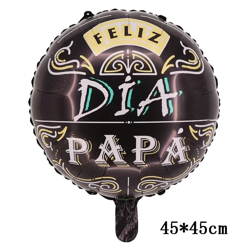 Melhores balões Dia das Mães para o pai, balões para o dia dos pais, balões papel alumínio