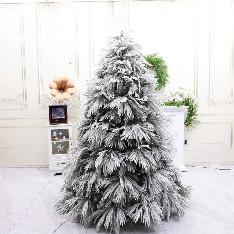 Árvore de Natal Artificial Mini Árvore Natal Branca com Luzes Quentes Decorações Natal
