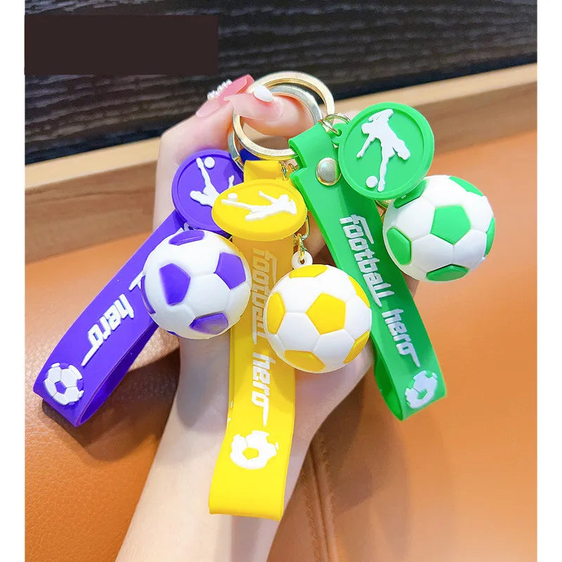 Chaveiro de futebol Copa do Mundo Chaveiro de Futebol Mini Bolas de Futebol - Chaveiro