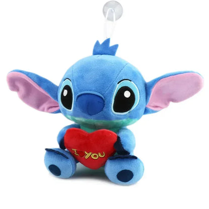 Disney - Pelúcia Stitch Big Feet 20 cm, Azul