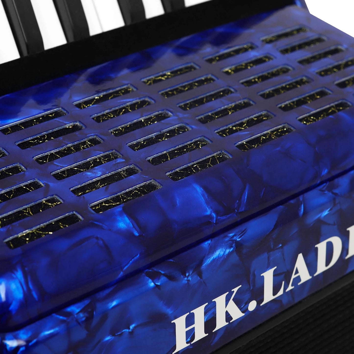 Acordeon profissional, instrumento musical de acordeon com 22 teclas, 48 Teclado