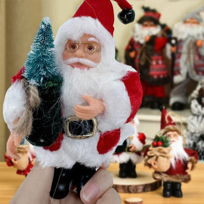 Boneca de Papai Noel, decoração grande de Natal, artesanato, árvore de Natal, ornamentos