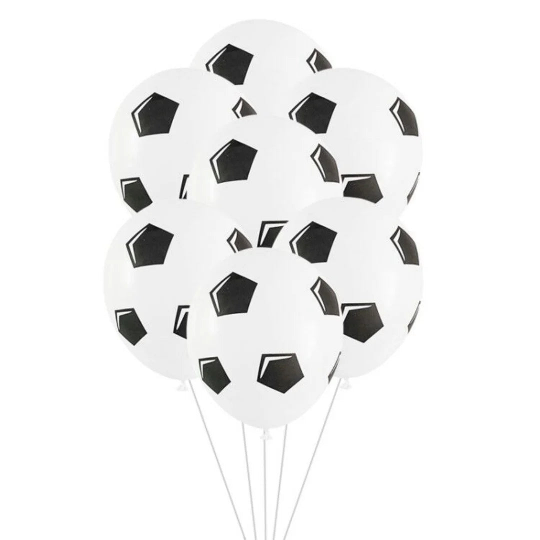 15 pçs Tema Da Festa De Futebol Bola De Futebol Kit Arco Balões Bexiga De Látex