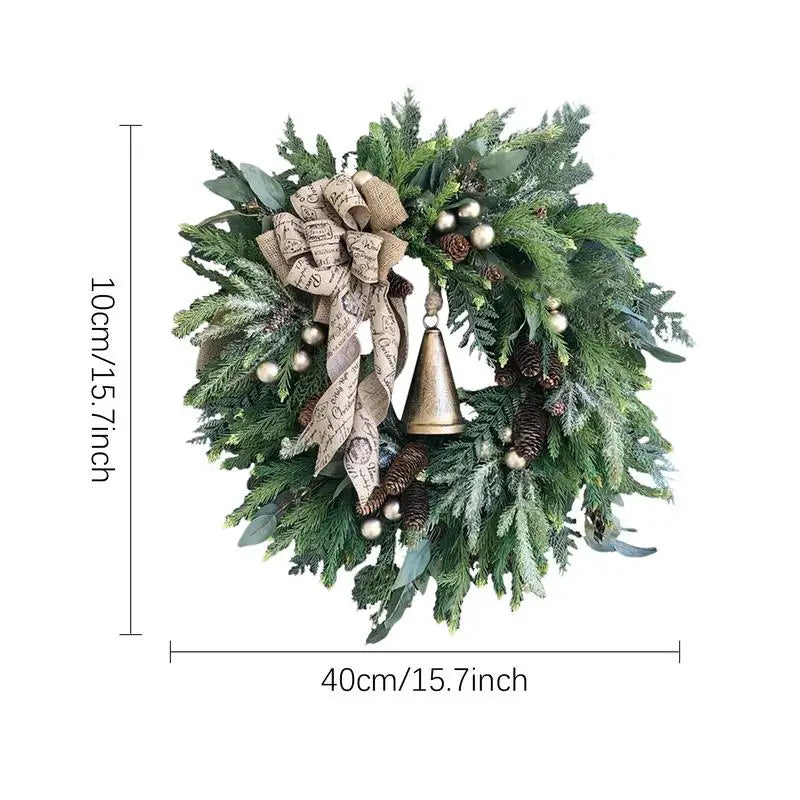 Guirlanda de Natal Artificial Fitas de Agulha de Pinheiro Para Guirlanda À Prova D' Água