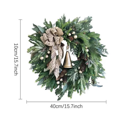 Guirlanda de Natal Artificial Fitas de Agulha de Pinheiro Para Guirlanda À Prova D' Água