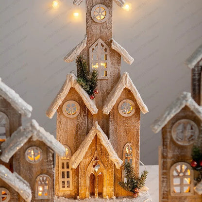 Cerca de Madeira Decoração para Base da Árvore de Natal Decorações Domésticas Natal