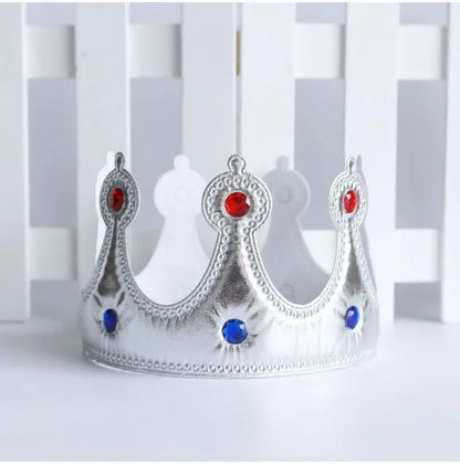 Coroa rei do Dia das Bruxas - Halloween Carnaval | Veludo Medieval Mulheres Homens