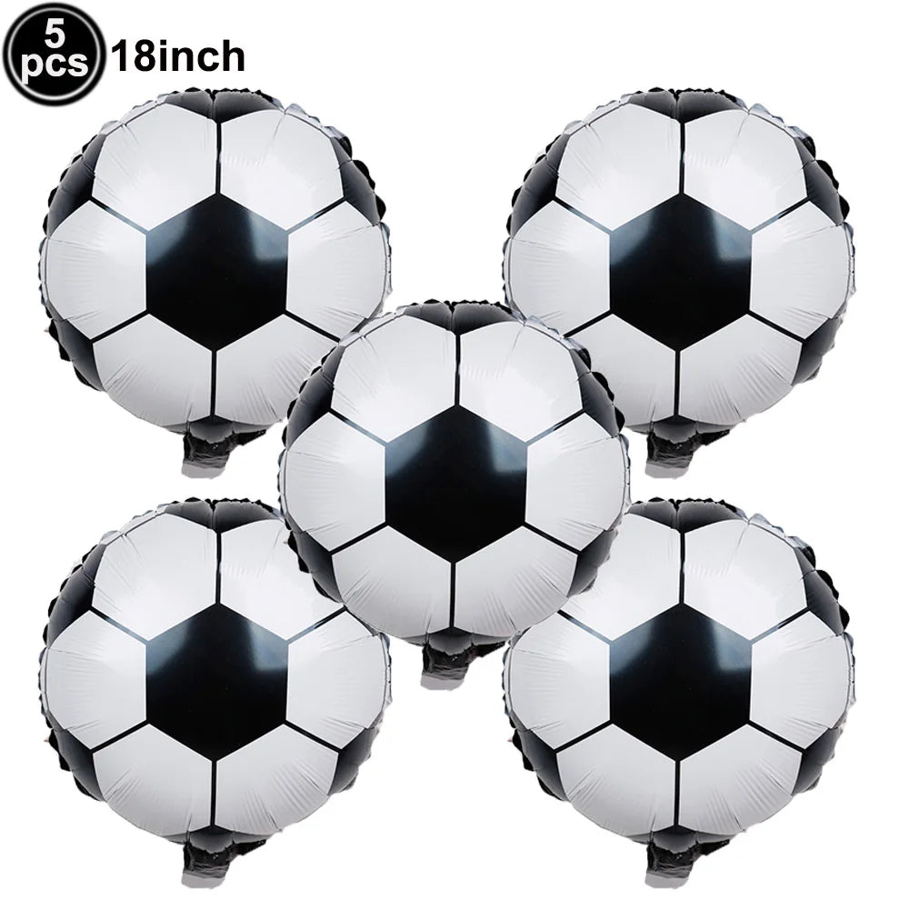 Balão de Copa do Mundo e Troféu Futebol Gigante Em Folha Para Decoração De Festa