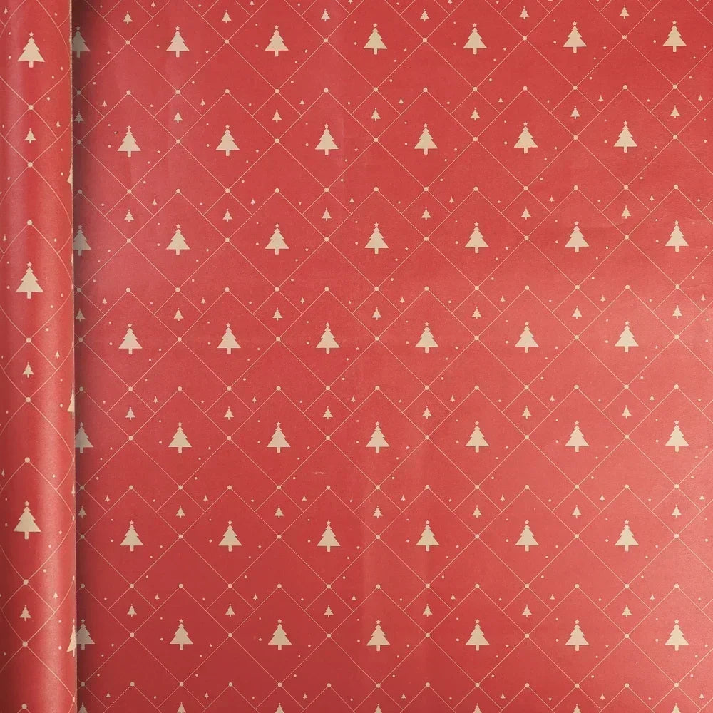 Papel Kraft de Elementos de Natal/de Embrulho de Caixa de Presente Suprimentos Festas