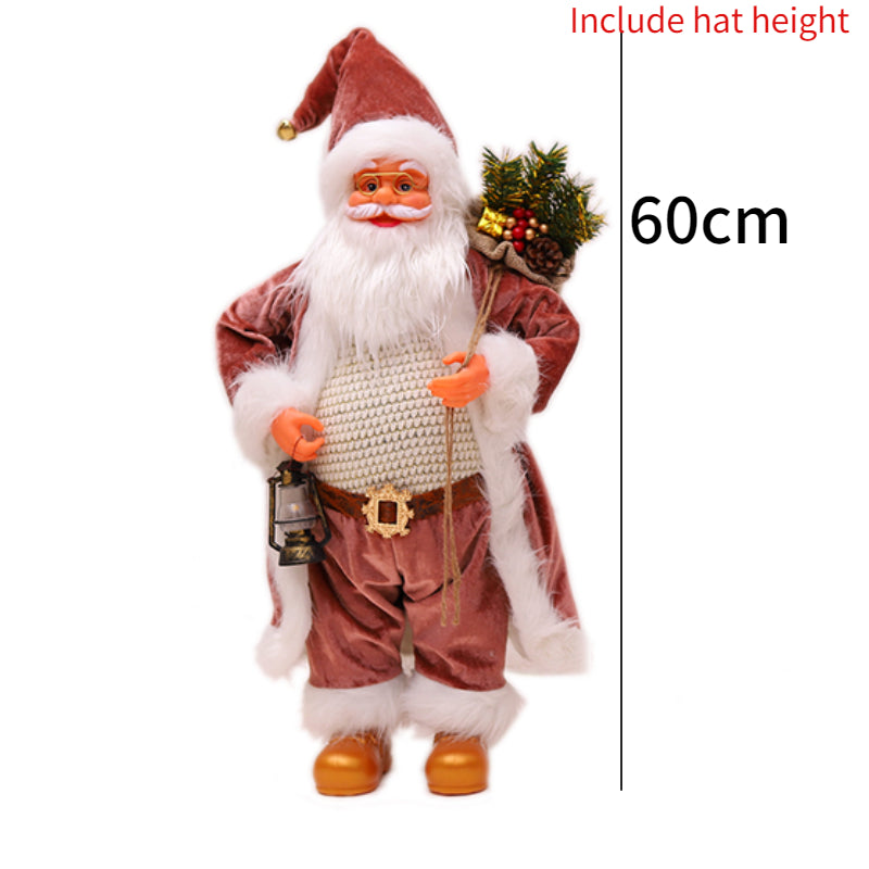 Papai Noel Papai Noel grande de 60cm, decoração de Feliz Natal para Lar, Feliz Ano Novo