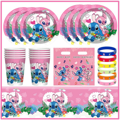 Kit Festa Fácil Stitch Disney Decoração Aniversário