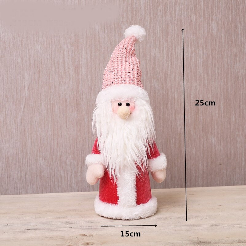 Boneco Natal Papai Noel Cozinheiro Padeiro Chef Em Tecido 48cm