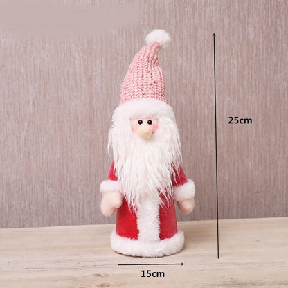 Boneco Natal Papai Noel Cozinheiro Padeiro Chef Em Tecido 48cm