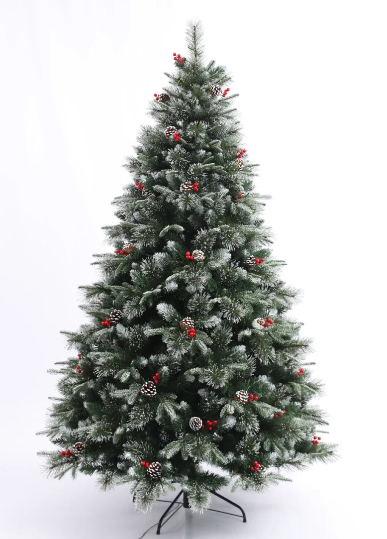 Árvore de Natal, Arvore de Natal 300 cm (2086 Galhos), Árvore de Natal com Base Metal