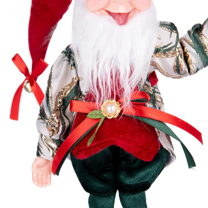Enfeite Elfo Verde e Vermelho 45cm e 55cm Merita, Personagens Natalinos para Decoração