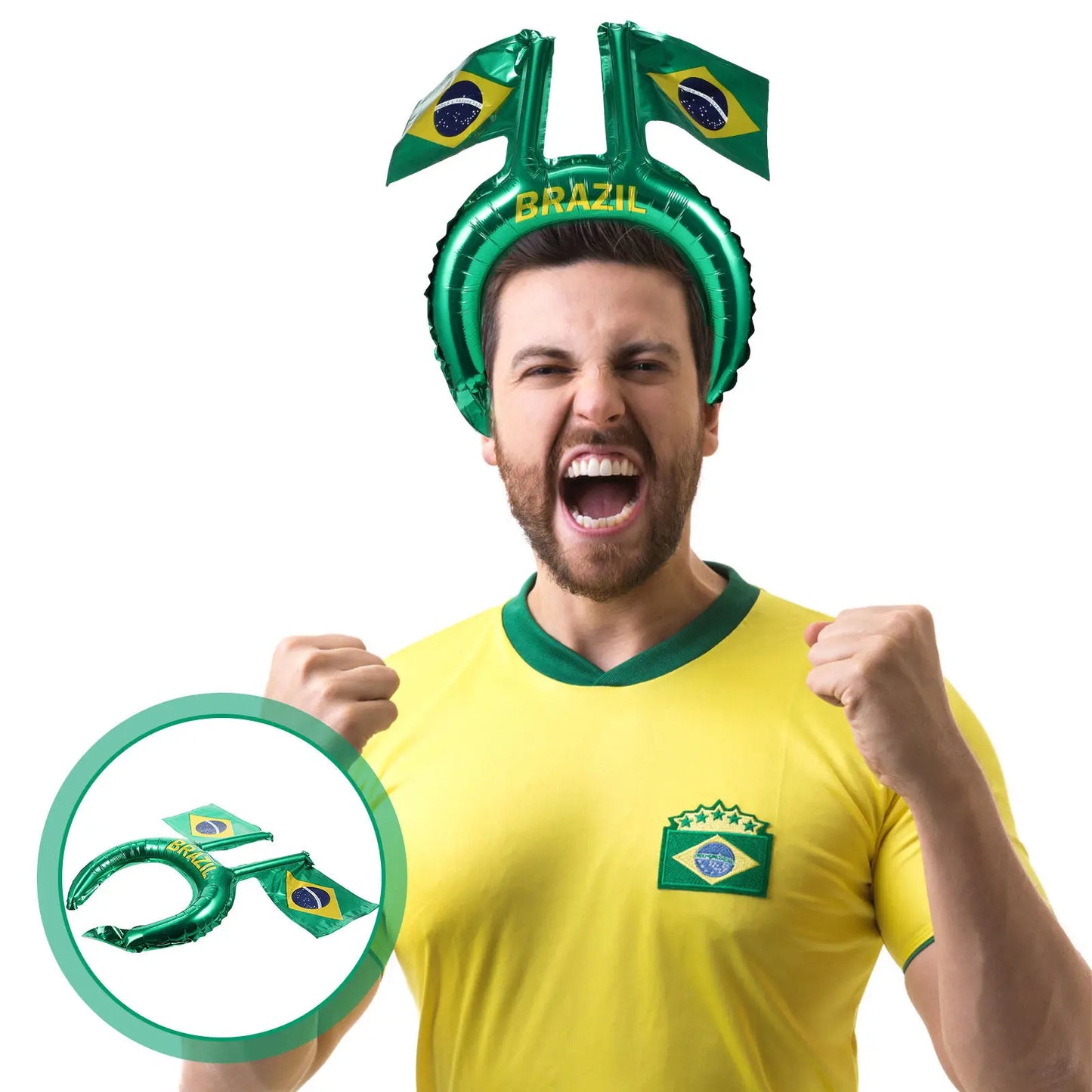 Bandana Copa do Mundo 20 Pçs Bandana Esportes Bandana Animar Futebol Festa Favores