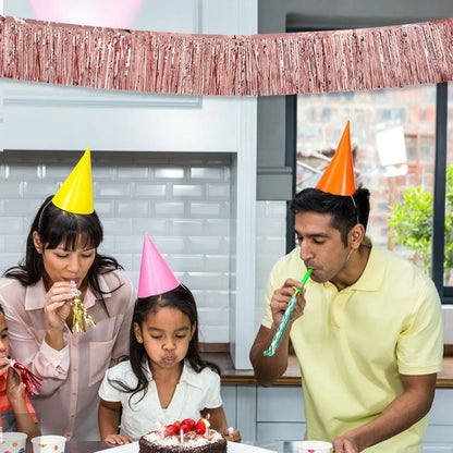 Cortina Laser Decorações flutuantes de desfile de glitter de 3,5 m trailer, guirlanda alumínio