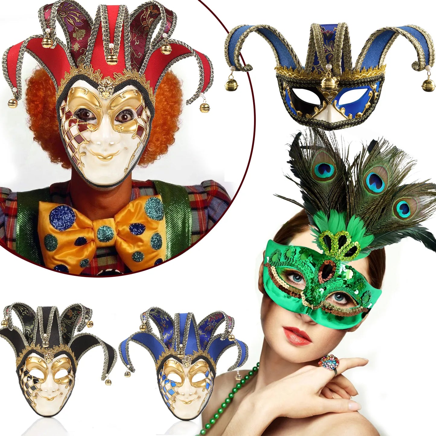 Brilhe nos desfiles de carnaval nossas exclusivas máscaras venezianas escolha única