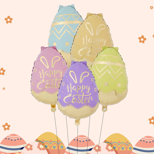 Ovos de Páscoa Bexigas decoração ao ar livre enfeites de ovos coloridos para Eventos