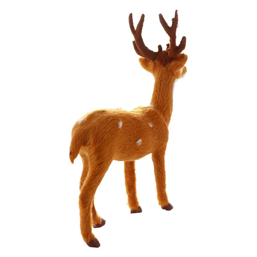 Decoração genéricas de rena de natal, estatueta de alce, lembrancinhas, escultura animal