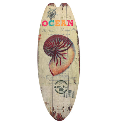 1 peças de prancha de surf decoração de parede pranchas de surf de madeira