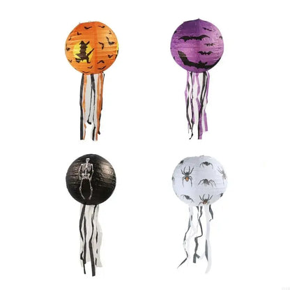 Decoração de lanternas de de morcego de Halloween | Lanterna de criativa de morcego