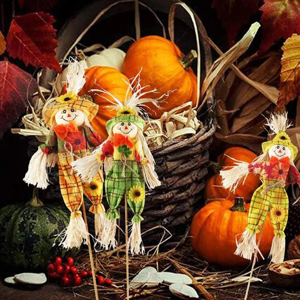4 Peças espantalhos para decoração de Festa, decoração para casa, decoração adorável
