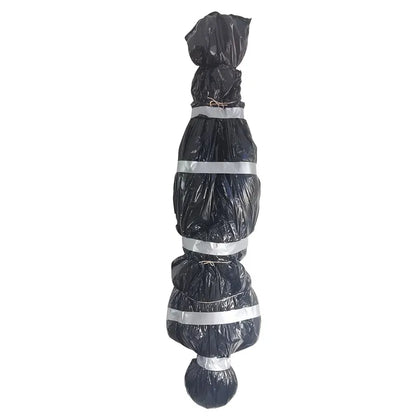 Cadáver Decorações de Halloween, adereços de vítimas mortas, cadáver falso assustador, saco de cadáver falso assustador para exterior/interior assombrado