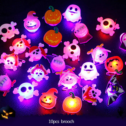 Kit 100 Enfeites p/ Decoração Festa Halloween Dia das Bruxas