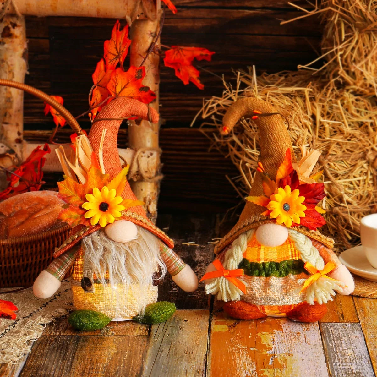 Bonecos Espantalho Gnomo Homem Pé Comprido Espantalho 50cm palha junino decorativo