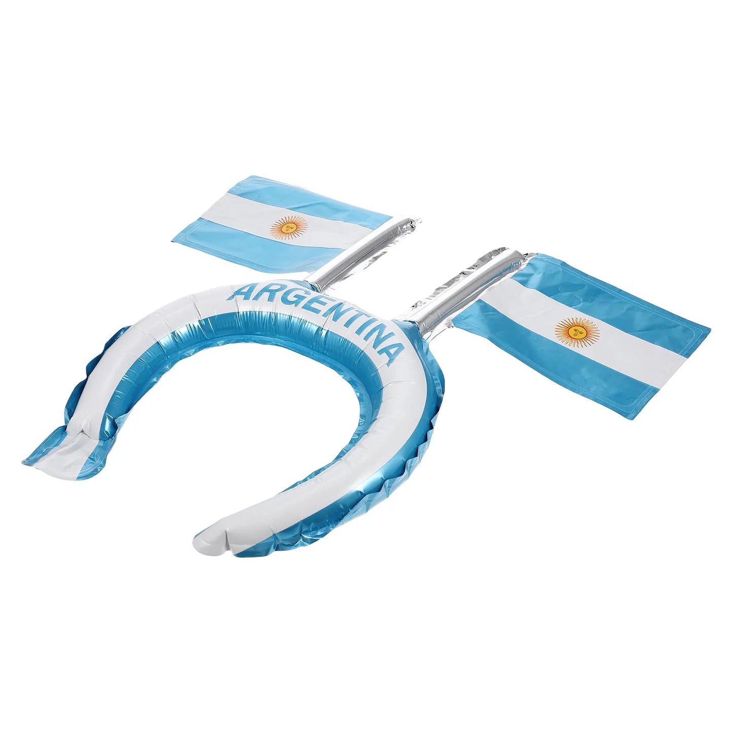 Faixa Copa do Mundo de cabeça com tema de futebol faixa de cabeça para fãs de futebol