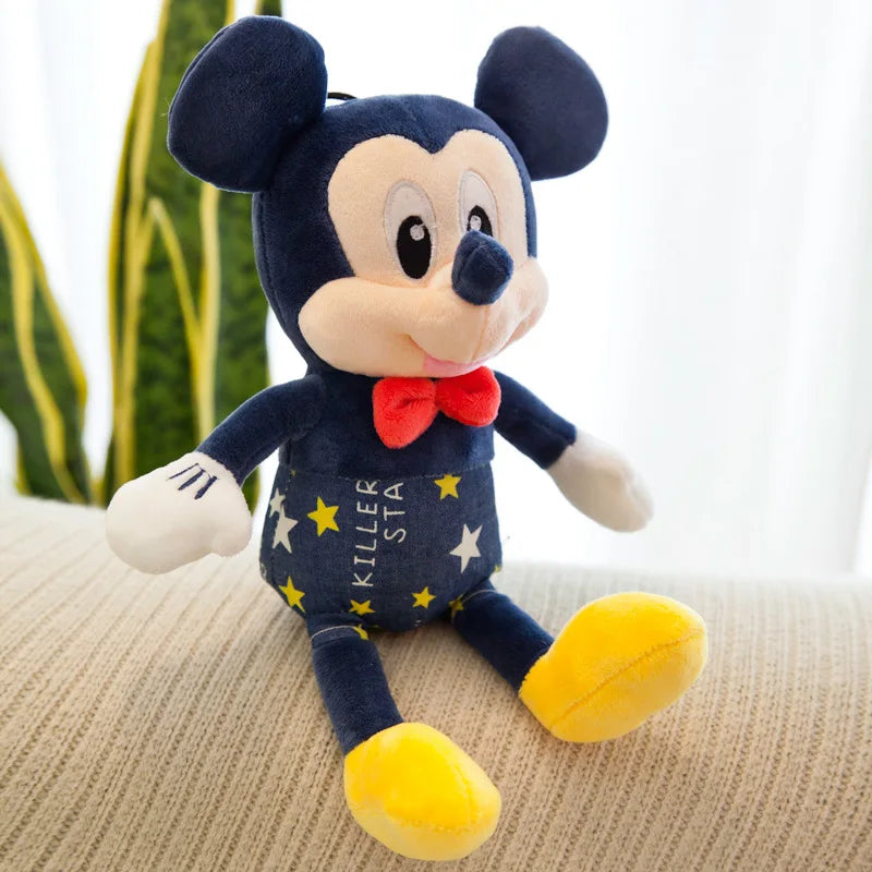Boneco Mickey e Minnie Pelúcia Macio Estrela Mickey Minnie Bonecos
