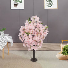 Carregar imagem no visualizador da galeria, Árvore Artificial Árvore Artificial de Flor de Cerejeira Rosa, Árvore Falsa Flores
