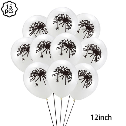 9 Balões de Halloween para Decoração de Festas, Suprimentos para Decoração Halloween