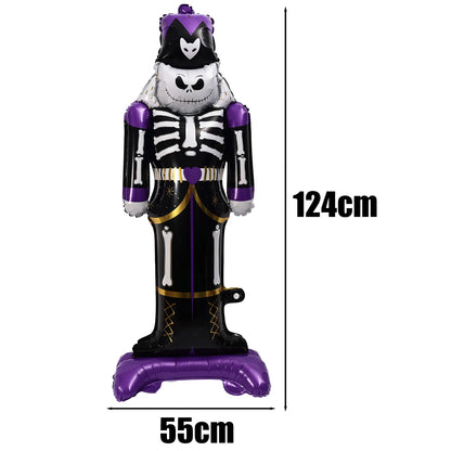 6 Pés Halloween inflável corpo caveira decoração ao ar livre inflável quintal corpo caveira