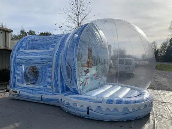 Bola de Natal Inflável de Dimensões 3m*4m*5m Bola Gigante de Natal Decorada em PVC
