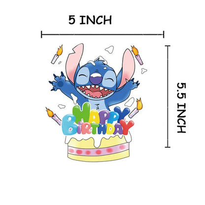 Lilo & Stitch Topo de Bolo Lilo & Stitch Kit Festa Só um bolinho