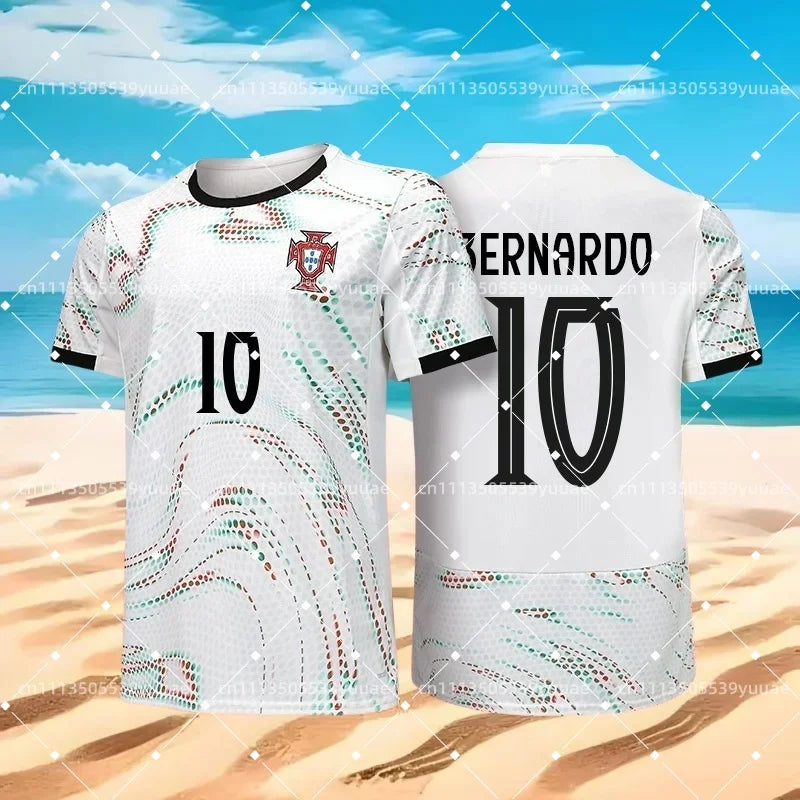Camisa Portugal Copa do Mundo Camisa masculina Portugal 7 Edição de Fã de Futebol