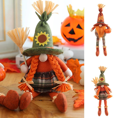 1 Peças Festa Junina decoração de anões de junino, boneca de gnomos de espantalho