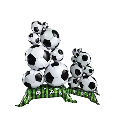 Kit Decoração Copa Do Mundo Troféu Metalizada Prato/Copo/Canudos/Guardanapos Brasil