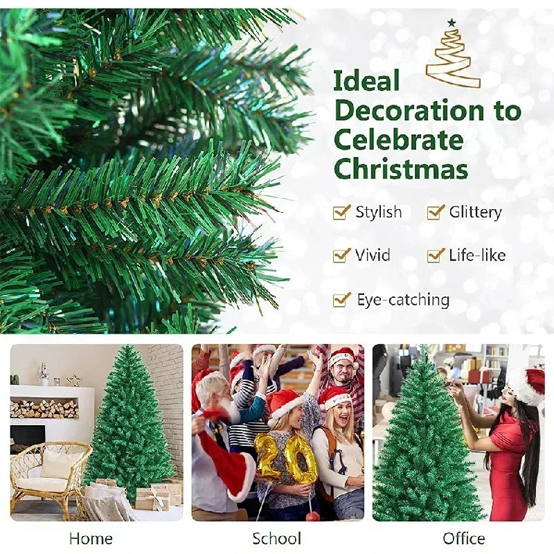 Decoração, decorações sazonais e festivas, árvores Natal, árvore de Natal artificial Verde