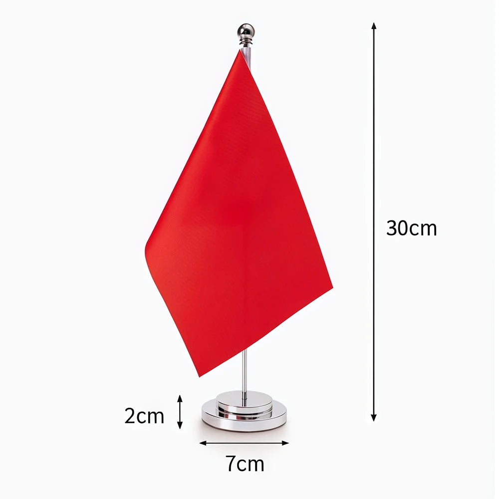 Bandeira de mesa Kiribati 4" x 6" - Bandeira de mesa Kiribati