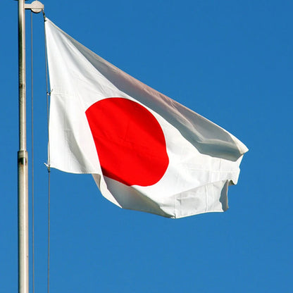Copa do Mundo Bandeira poliéster bandeira japonesa 6,5 x 9,5 m, ilhós, ilhós, (2 x 3 pés)