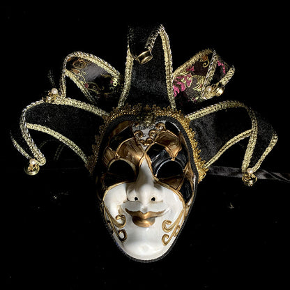 Máscara de baile de máscaras veneziana, máscara facial completa, máscara cosplay