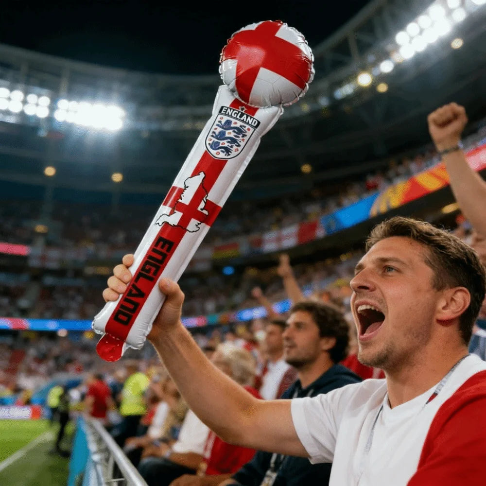 Balões Bastões Reutilizáveis Alumínio Copa do Mundo 50 Unidades